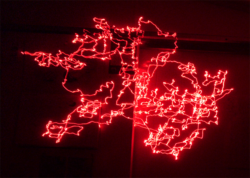 Vertical LASER lines in my office